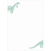 Designpapier: Dinosaurier