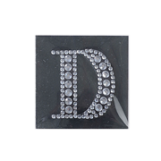 Strass Monogramm D