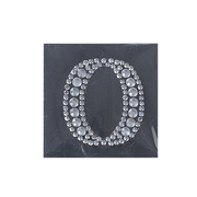 Strass Monogramm O