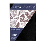 Nordana Pkg5 Umschlag B6 black glow