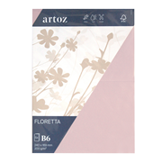 Floretta Pkg5 Karte B6 l.rose