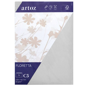 Floretta Pkg5 env. C5 l.grey