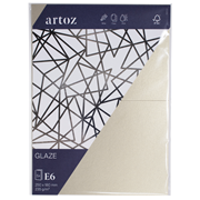 Glaze Pkg5 carte E6 white shine