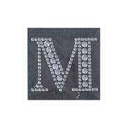 Strass Monogramm M