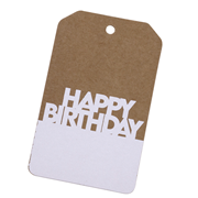 Hangtag Happy Birthday