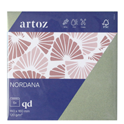 Nordana Pkg5 enveloppe QD M olive glow