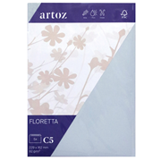 Floretta Pkg5 env. C5 l.blue