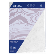 Antiqua Pkg 5 Karten B6 grau