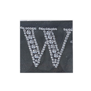 Strass Monogramm W