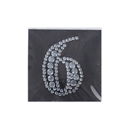 Strass Monogramm 6