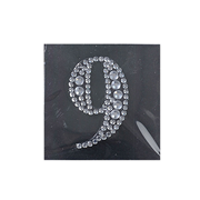 Strass Monogramm 9