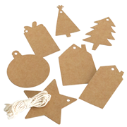 Hangtag Set xMas kraft