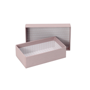 PURE Box rectangular S, light rose