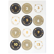 Sticker Advent Kreise Basic