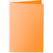 1001 cartes B6 orange