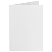 Perle cartes A6 blanc